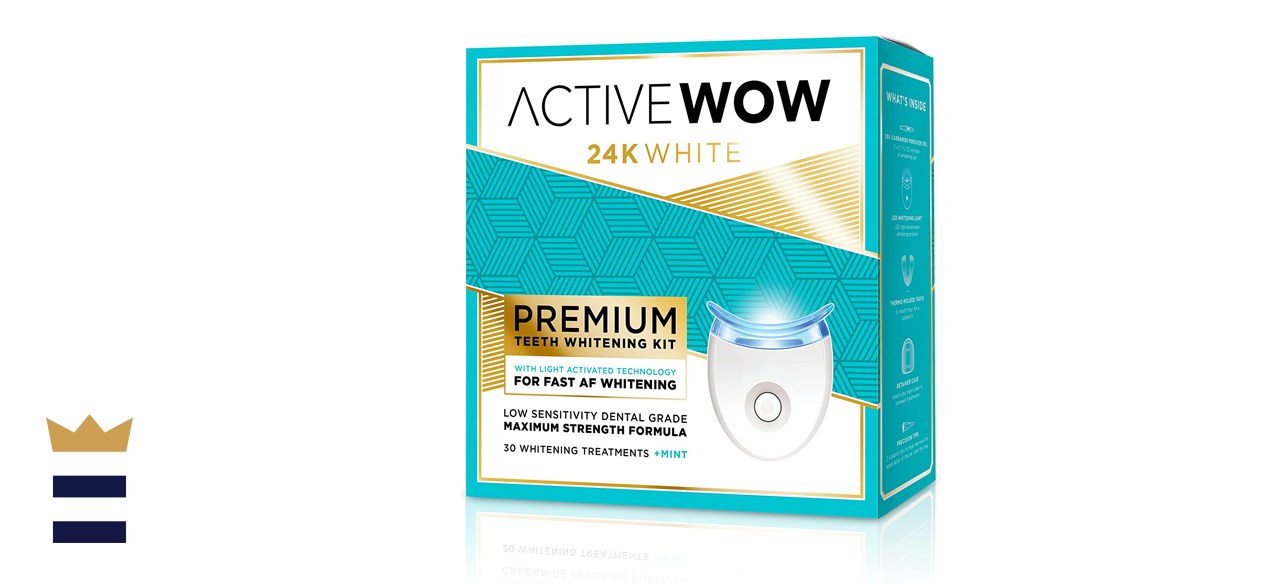 Active Wow Teeth Whitening Premium Kit with LED Light