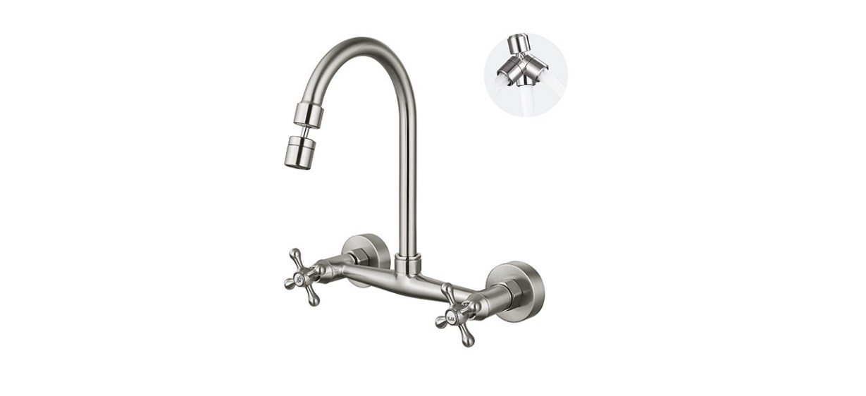 Airuida Wall Mount Kitchen Faucet