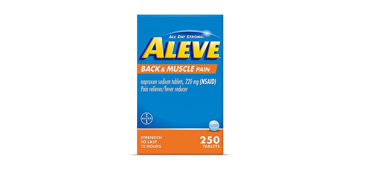 Alivio muscular Aleve para el dolor de espalda