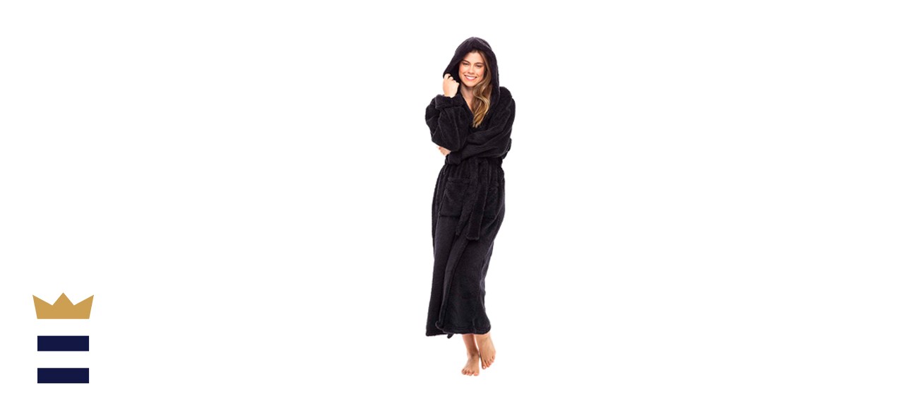 Alexander Del Rossa Fleece Robe