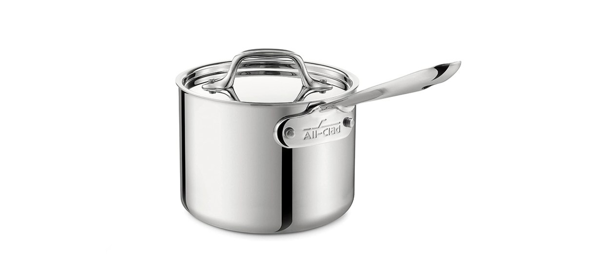 All-Clad 2-quart Stainless Steel Sauce Pan with Lid