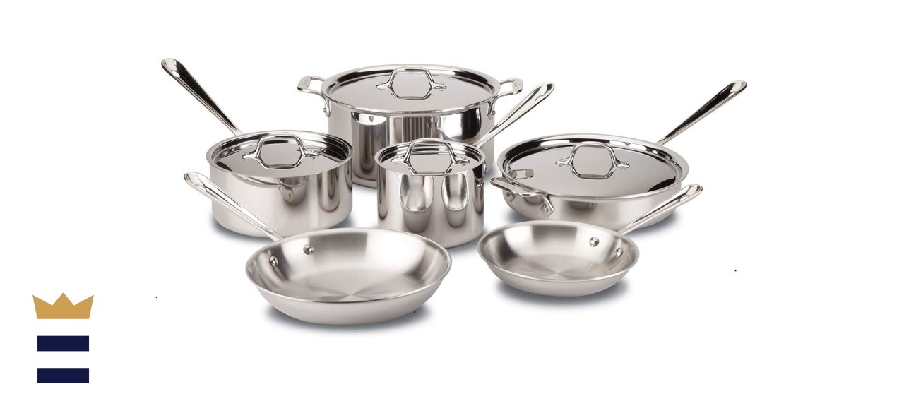 All-Clad D3 Stainless Cookware Set