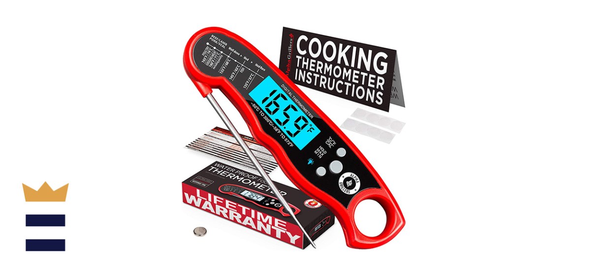 Alpha Grillers Instant Read Meat Thermometer Alpha Grillers Instant Read Meat Thermometer