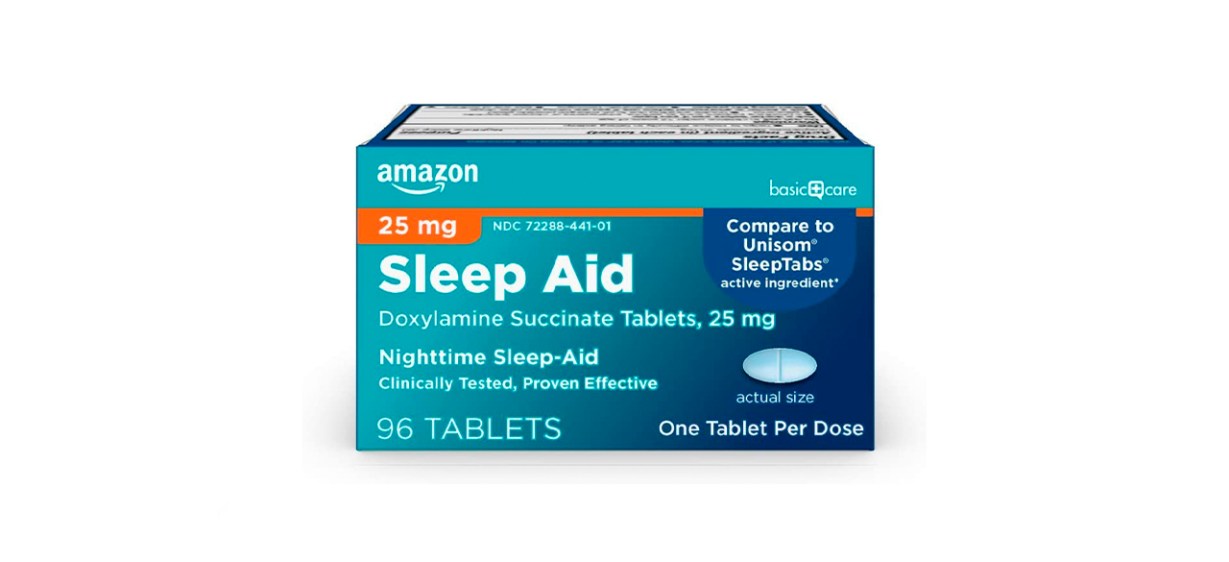 Amazon Basic Care Doxylamine Succinate Tablets