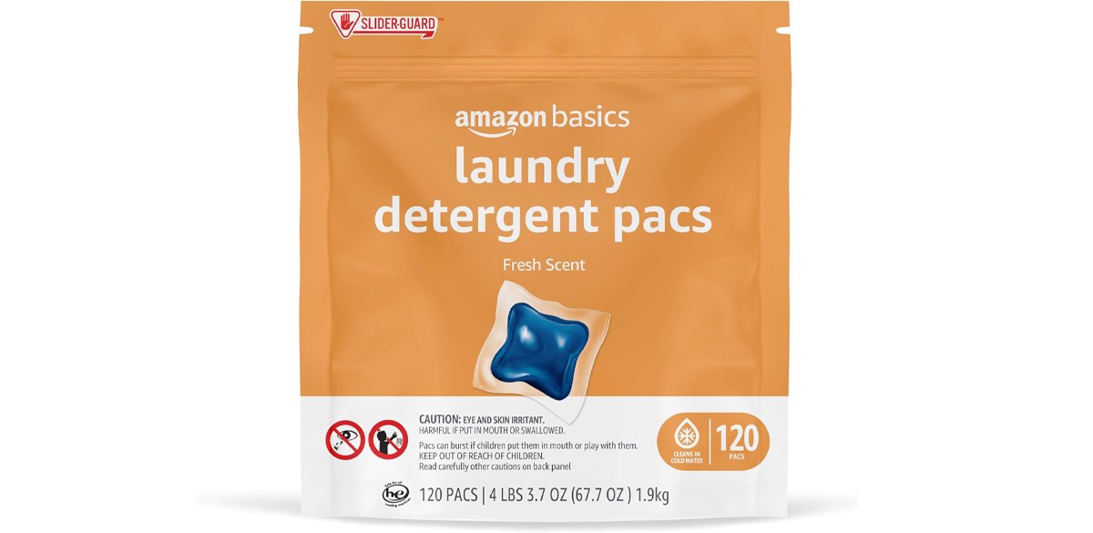 Amazon Basics Laundry Detergent Pacs