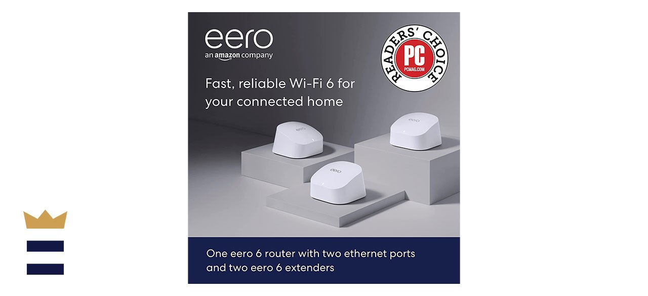 Amazon eero 6 Dual-Band Mesh WiFi 6 System