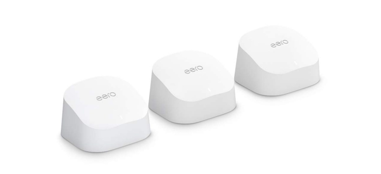 Amazon eero 6 mesh Wi-Fi system 3-Pack Amazon eero 6 mesh Wi-Fi system 3-Pack