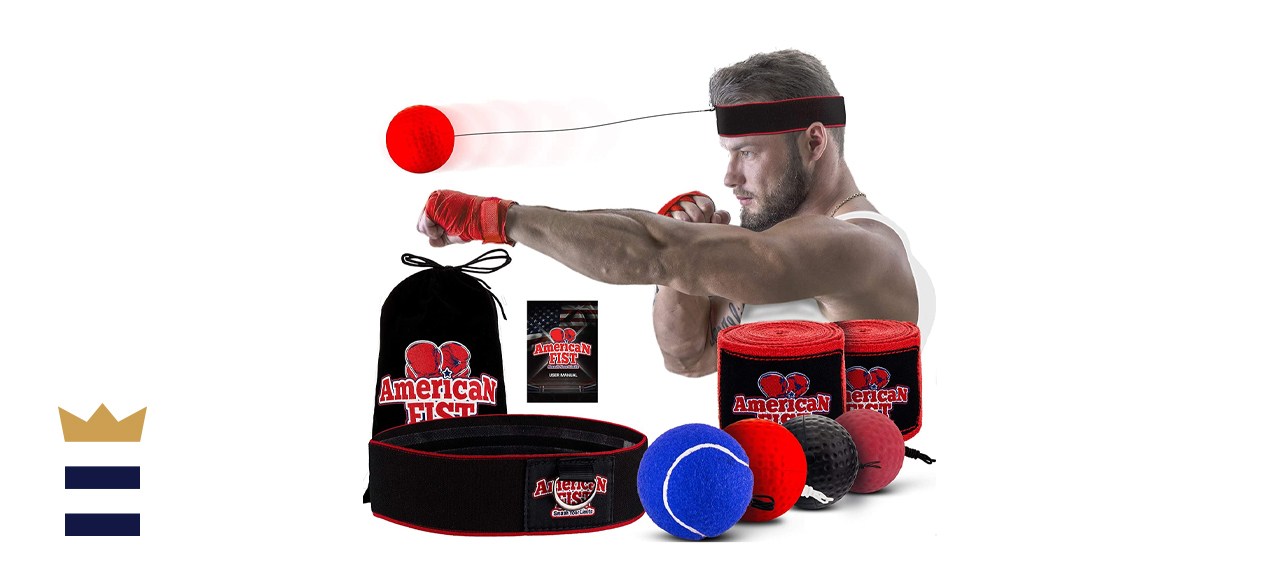 American Fist Boxing Reflex Ball Set