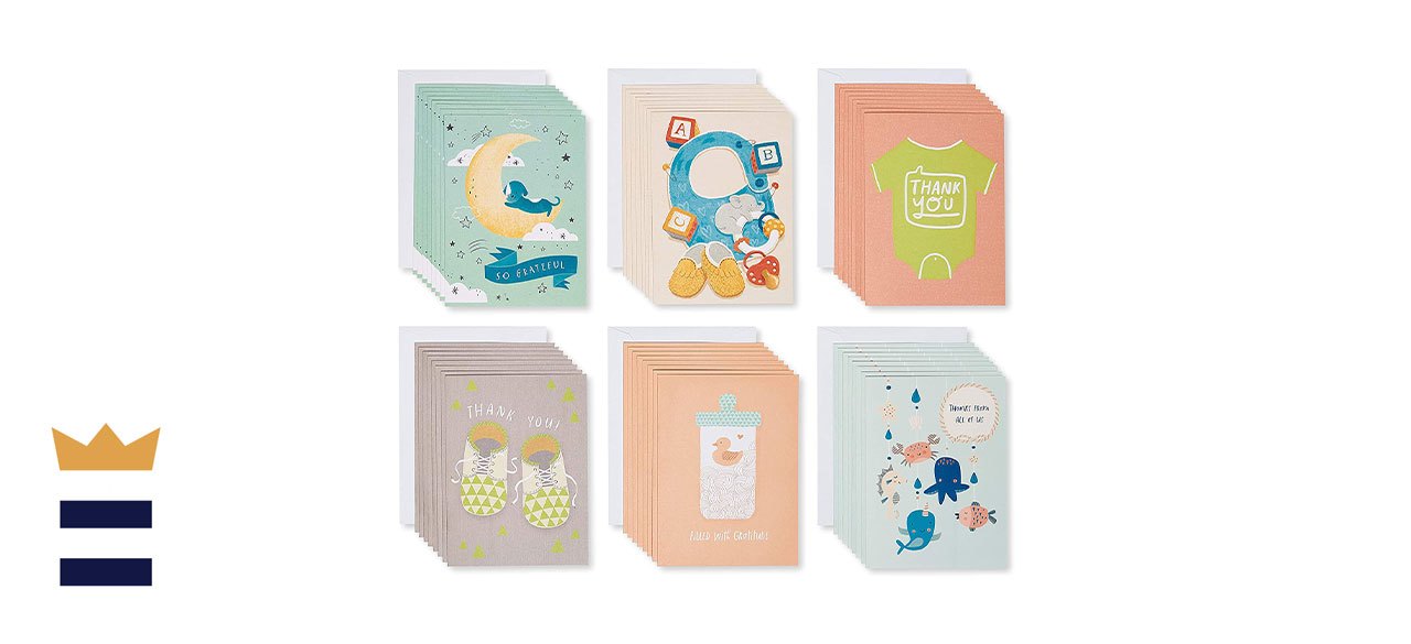 American Greetings Baby Shower Thank You Card Bundle