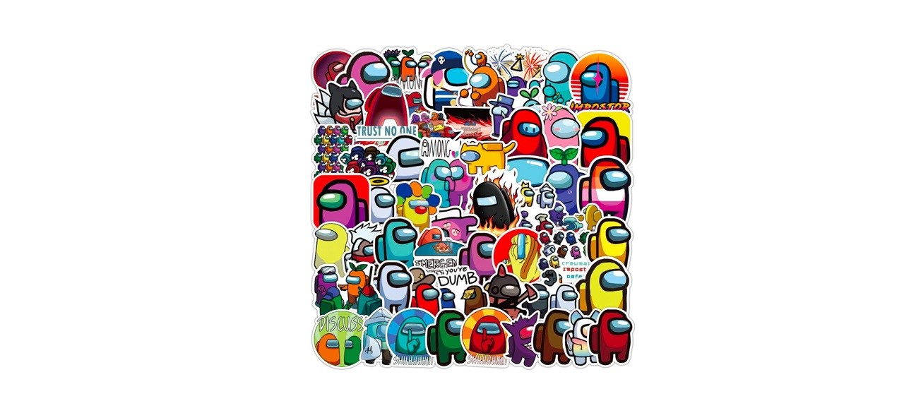 Among Us 100 piece sticker set