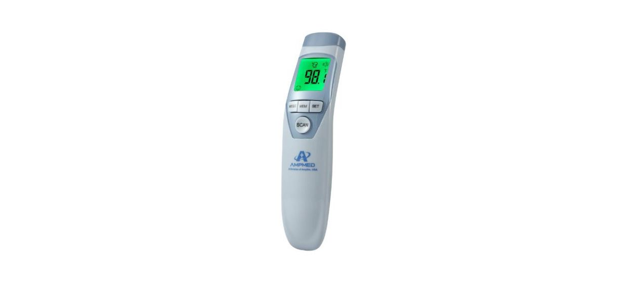 Amplim Hospital Medical Grade Non Contact Clinical Infrared Forehead Thermometer Amplim Hospital Medical Grade Non Contact Clinical Infrared Forehead Thermometer