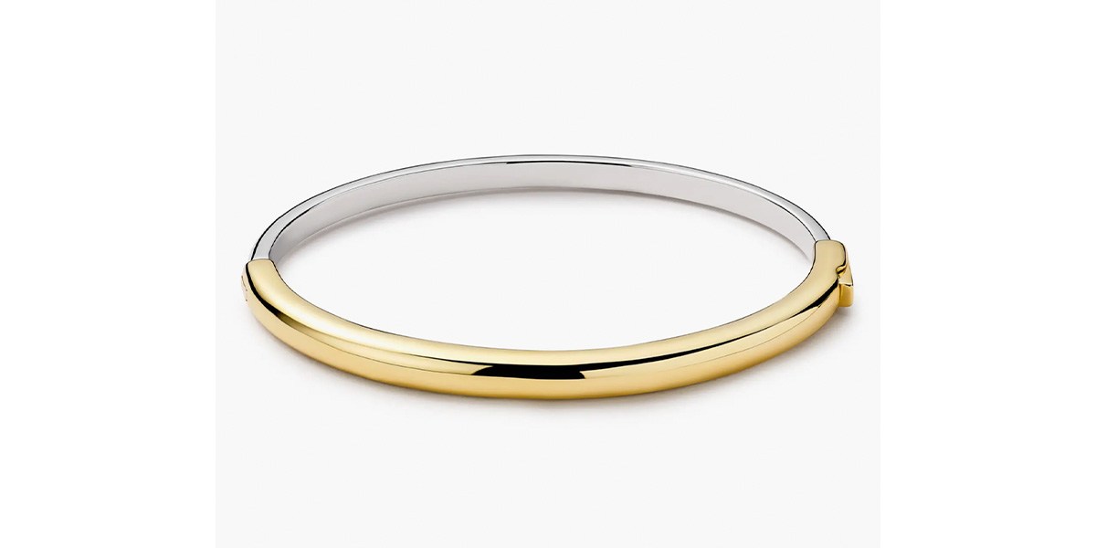 Ana Luisa Brynley Mixed-Metal Bangle Bracelet