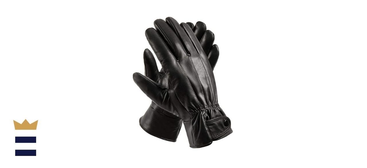 Anccion Winter Leather Gloves