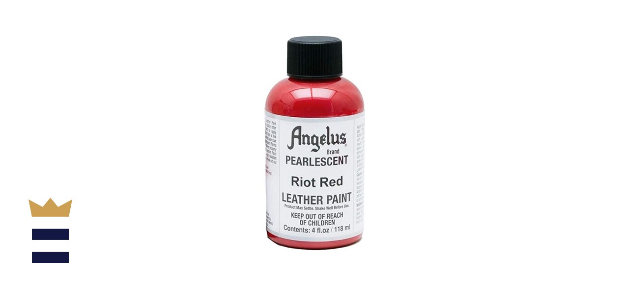 Angelus Leather Paint, Riot Red