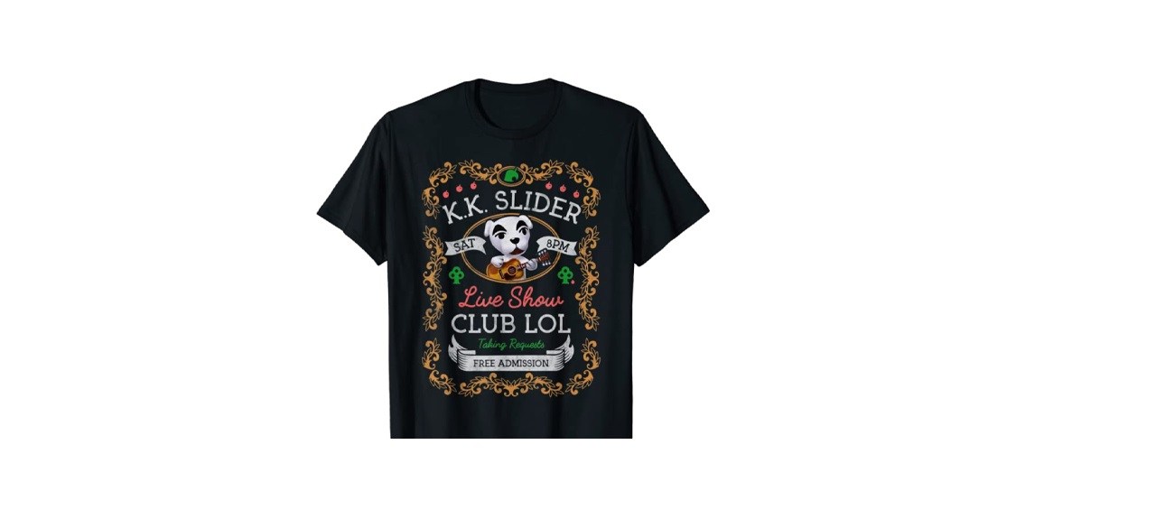 Animal Crossing K.K. Slider Live Show Poster Graphic T-Shirt 