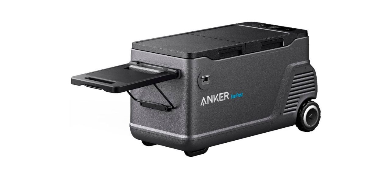 Anker EverFrost Dual-Zone Portable Cooler 50 on white background