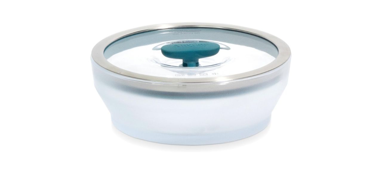 The Medium Shallow Dish with lid on white background