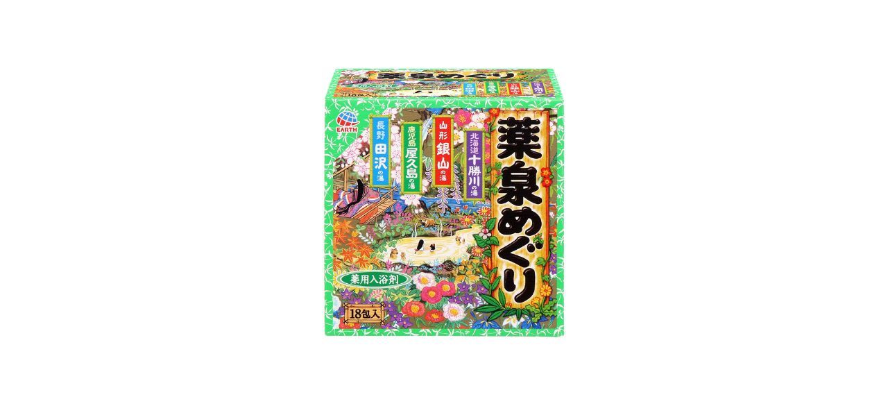 Earth Japanese Hot Springs Bath Powders