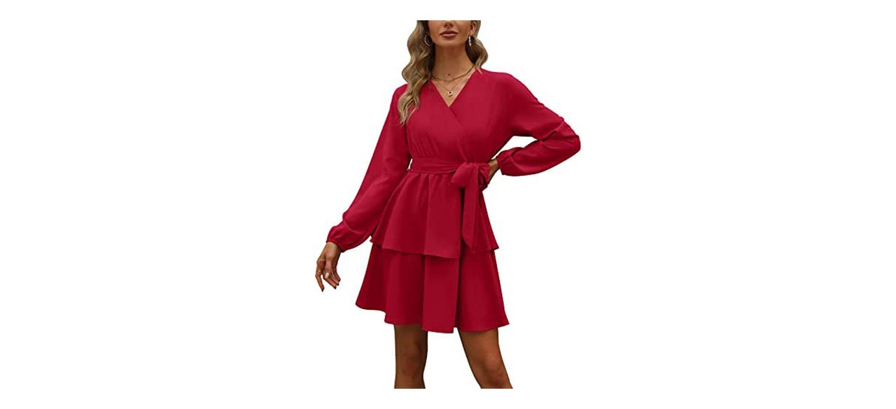 Best Women's Long Sleeve V-Neck Dress