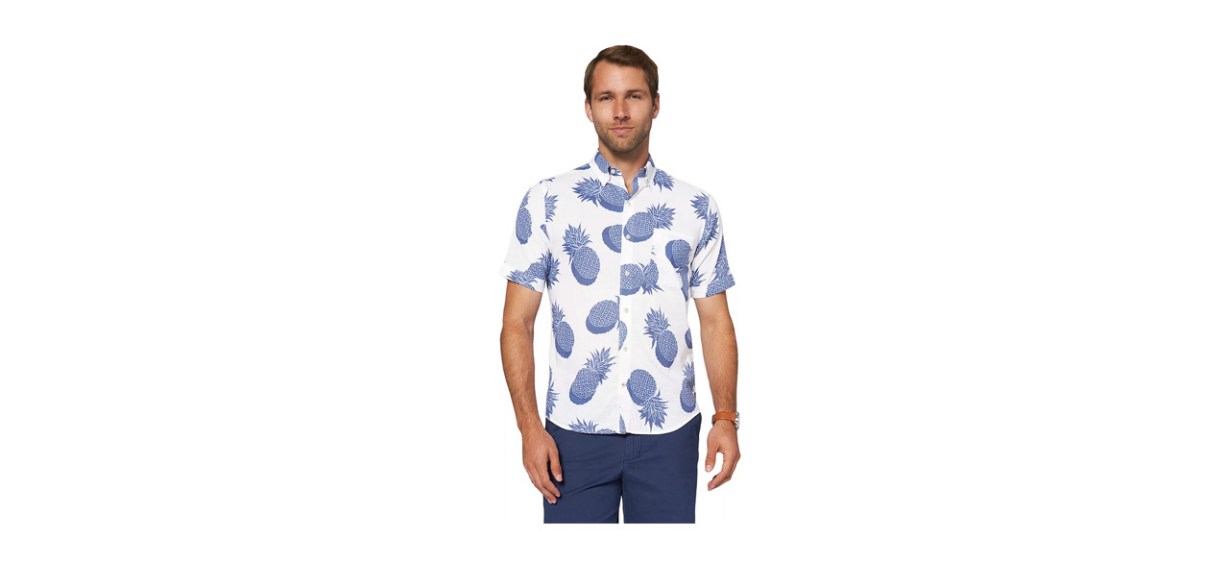 Apparel-Best Men's Izod Dockside Chambray Button-Down Shirt Apparel-Best Men's Izod Dockside Chambray Button-Down Shirt