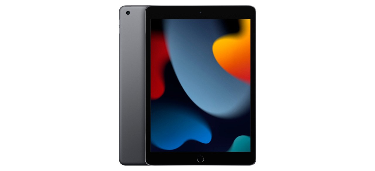 Apple iPad 10.2-Inch (9th Generation) with Wi-Fi on white background
