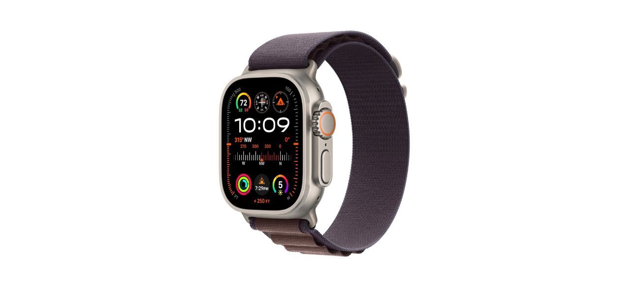 Apple Watch Ultra 2 on white background