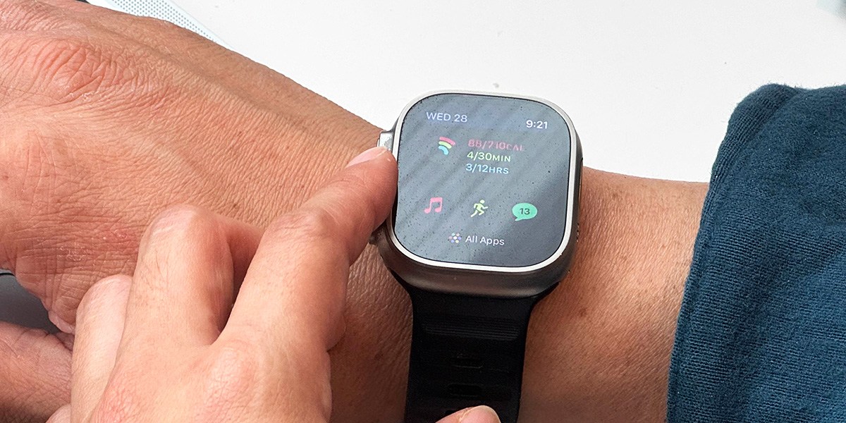 Apple Watch Ultra 2 on wrist