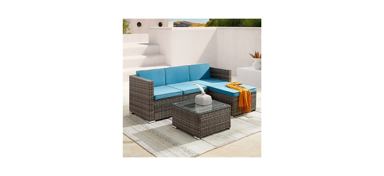 Art Leon Three-piece Patio Furniture Set