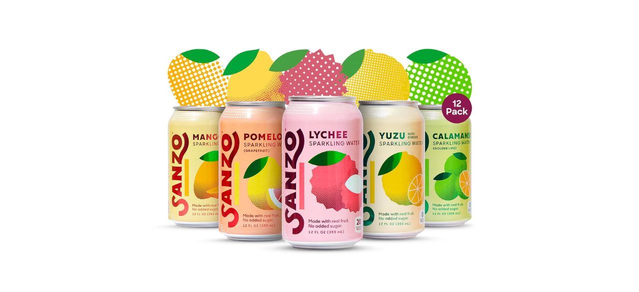 Sanzo Flavored Sparkling Water Variety Pack