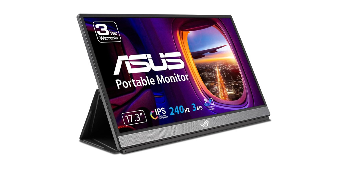 ASUS ROG Strix XG17AHPE 17.3-inch Portable Gaming Monitor