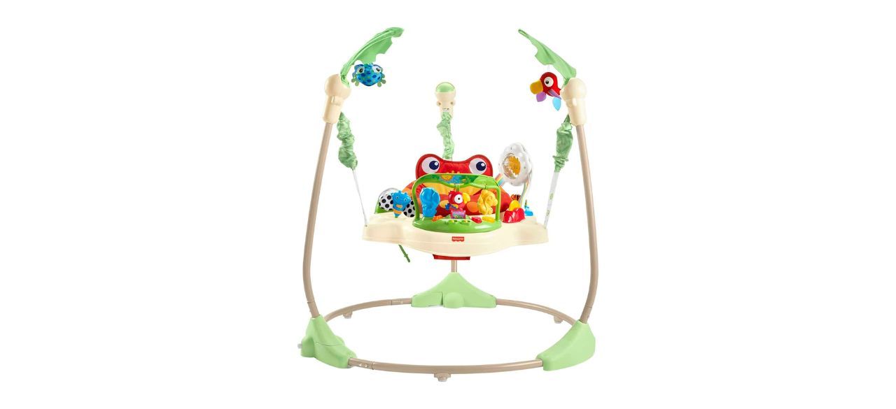 Fisher-Price Baby Bouncer Rainforest Jumperoo Activity Center