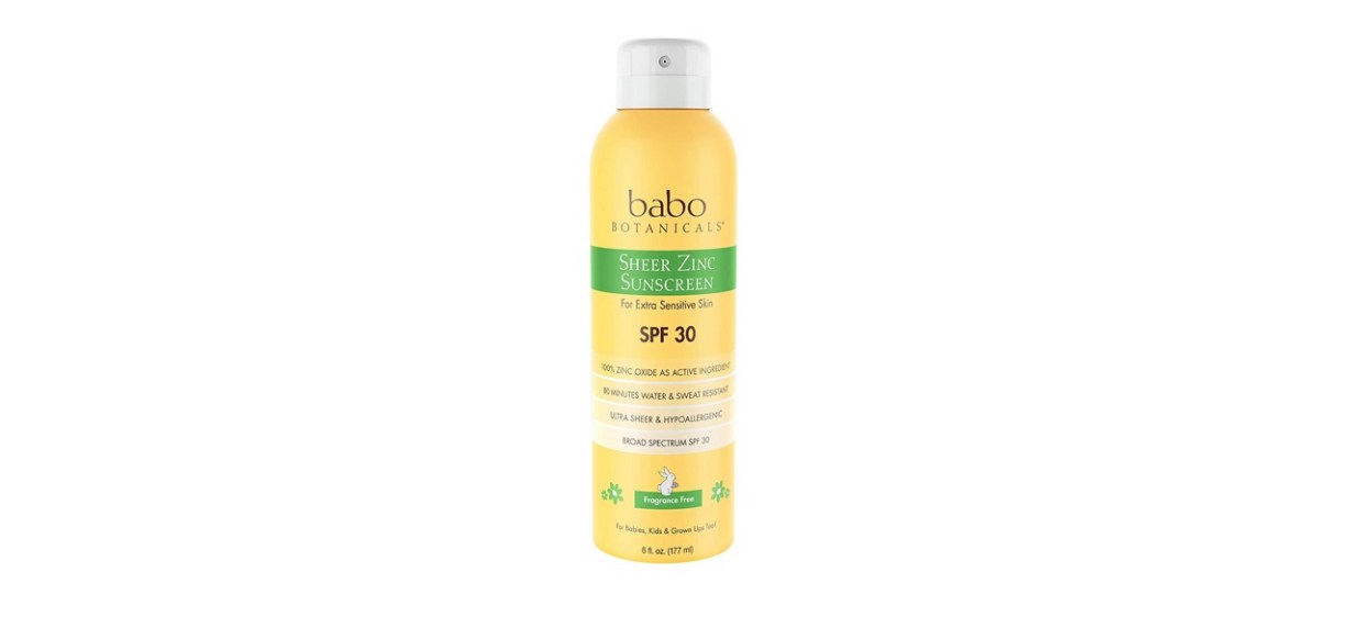 Babo Botanicals Sheer Zinc Continuous Spray Sunscreen