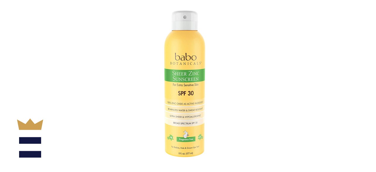 Babo Botanicals Sheer Zinc Continuous Spray Sunscreen