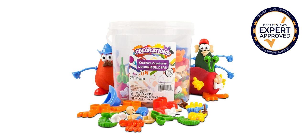 Colorations BuildMe Creative Creatures Dough Builders