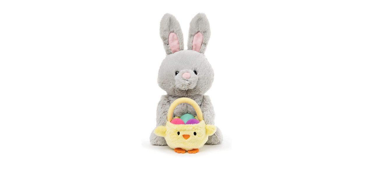 Gund Plus Easter Bunny with Basket