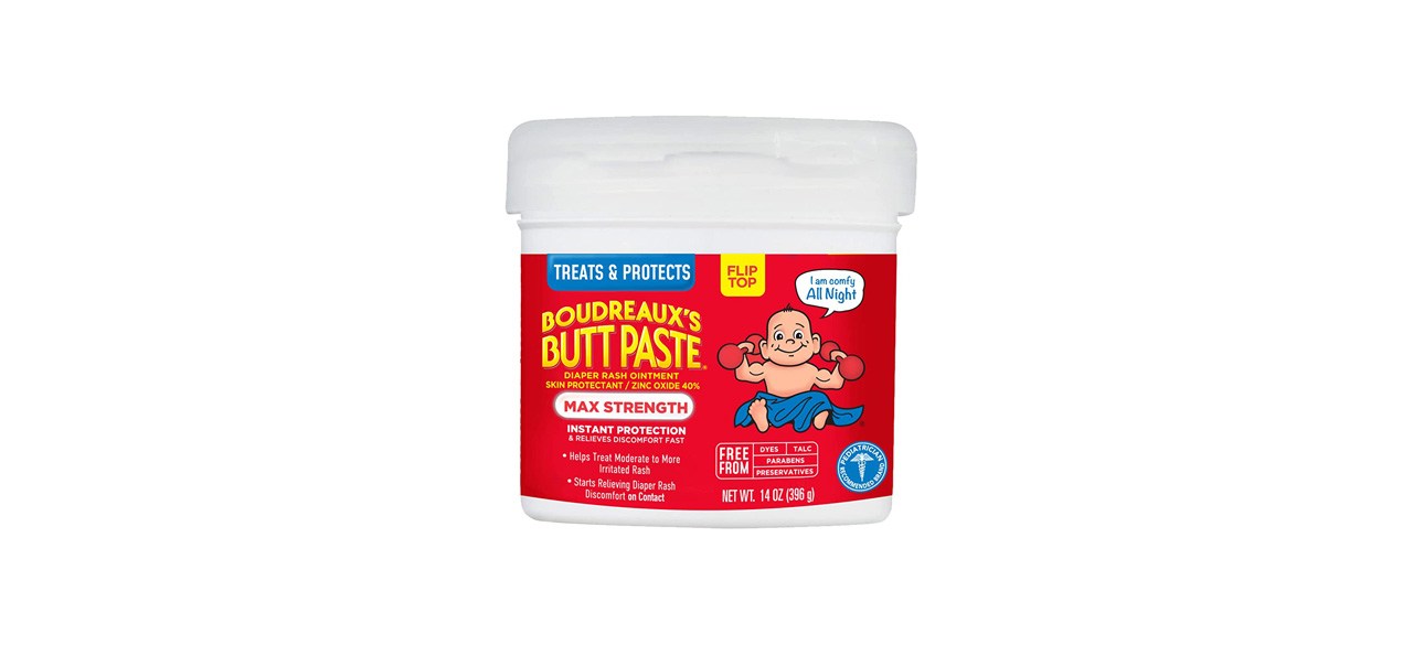 Best Boudreaux's Butt Paste Maximum Strength Diaper Rash Ointment
