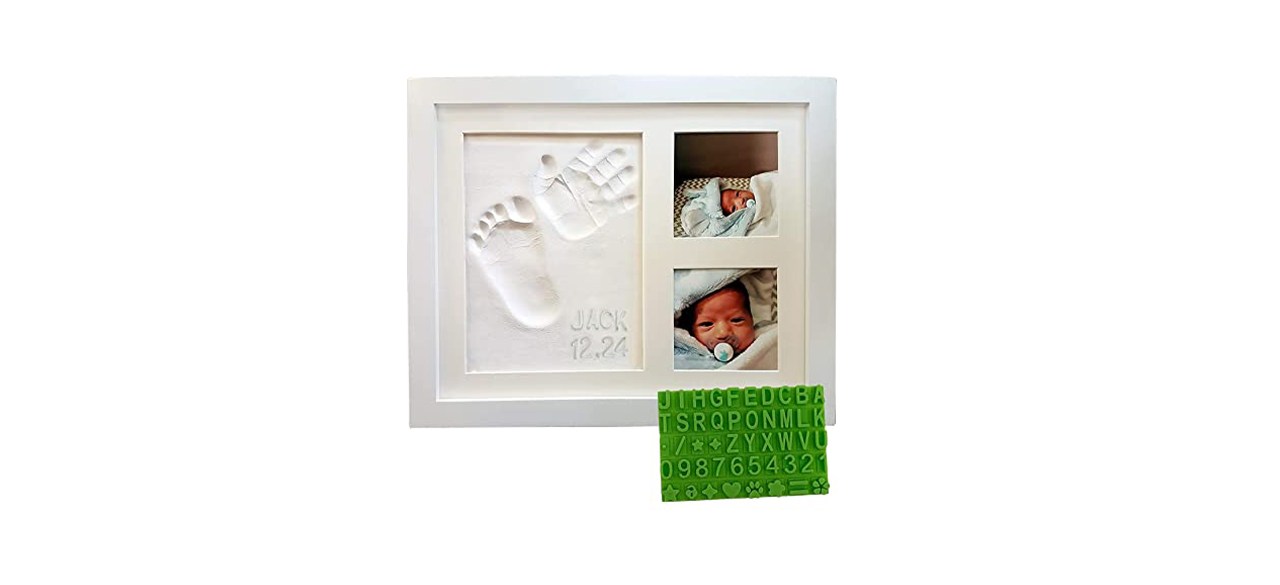 Baby Mushroom Baby Handprint and Footprint Keepsake Kit