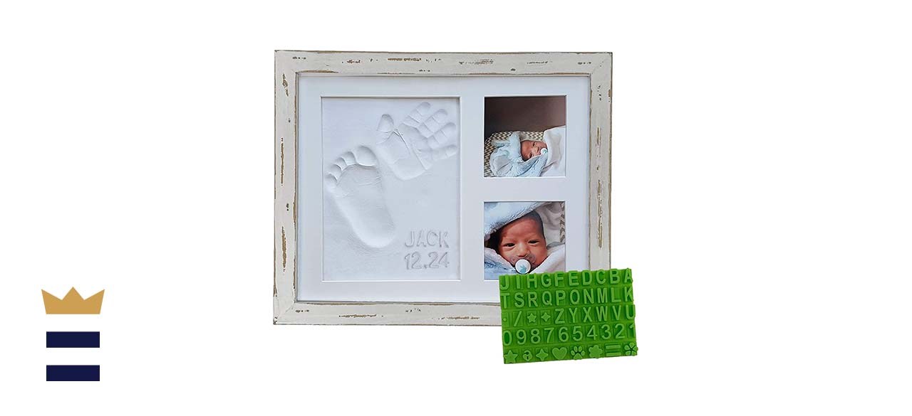 Baby Mushroom Farm Baby Handprints and Footprints Photo Frame Kit