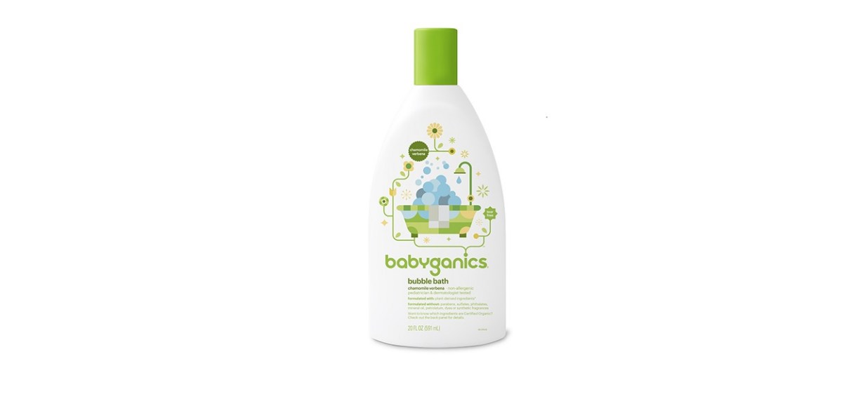 Babyganics Bubble Bath, Chamomile Verbena (2-Pack)