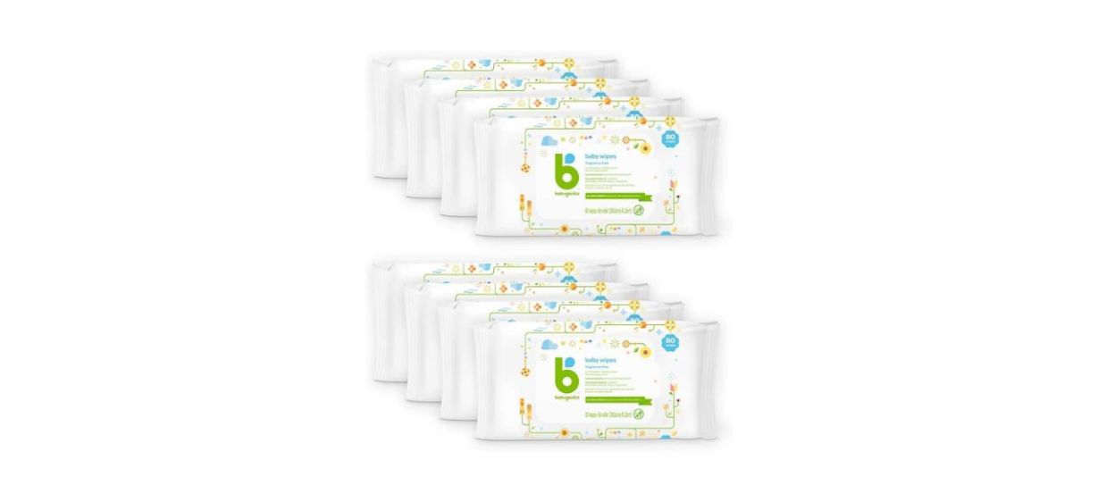 Babyganics Unscented Diaper Wipes