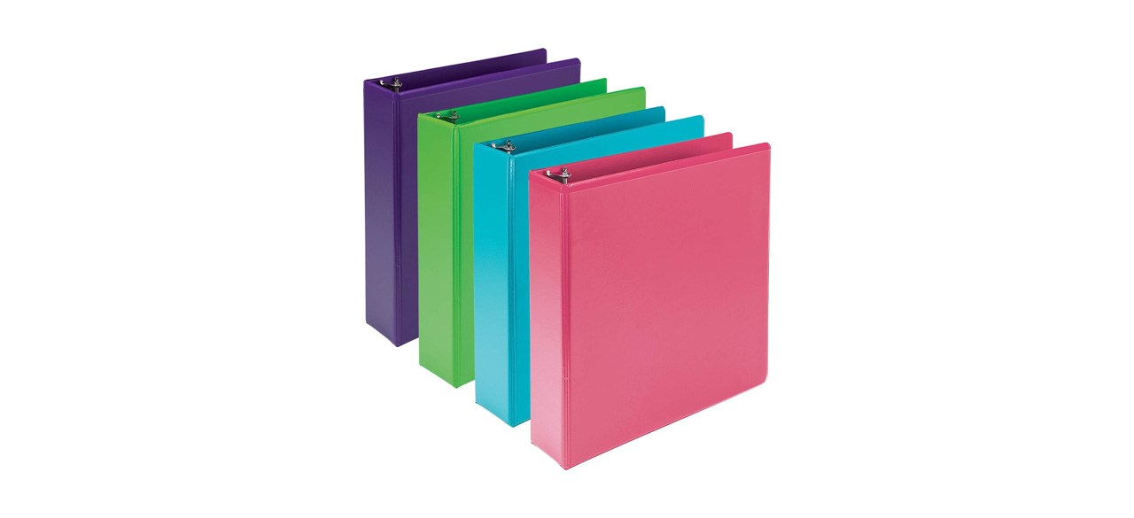 Samsill Earth’s Choice Plant-Based Durable 3 Ring Binders