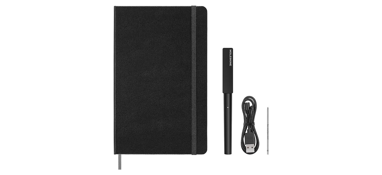 The Moleskine Smart Writing Set Smart Notebook and New Smart Pen set