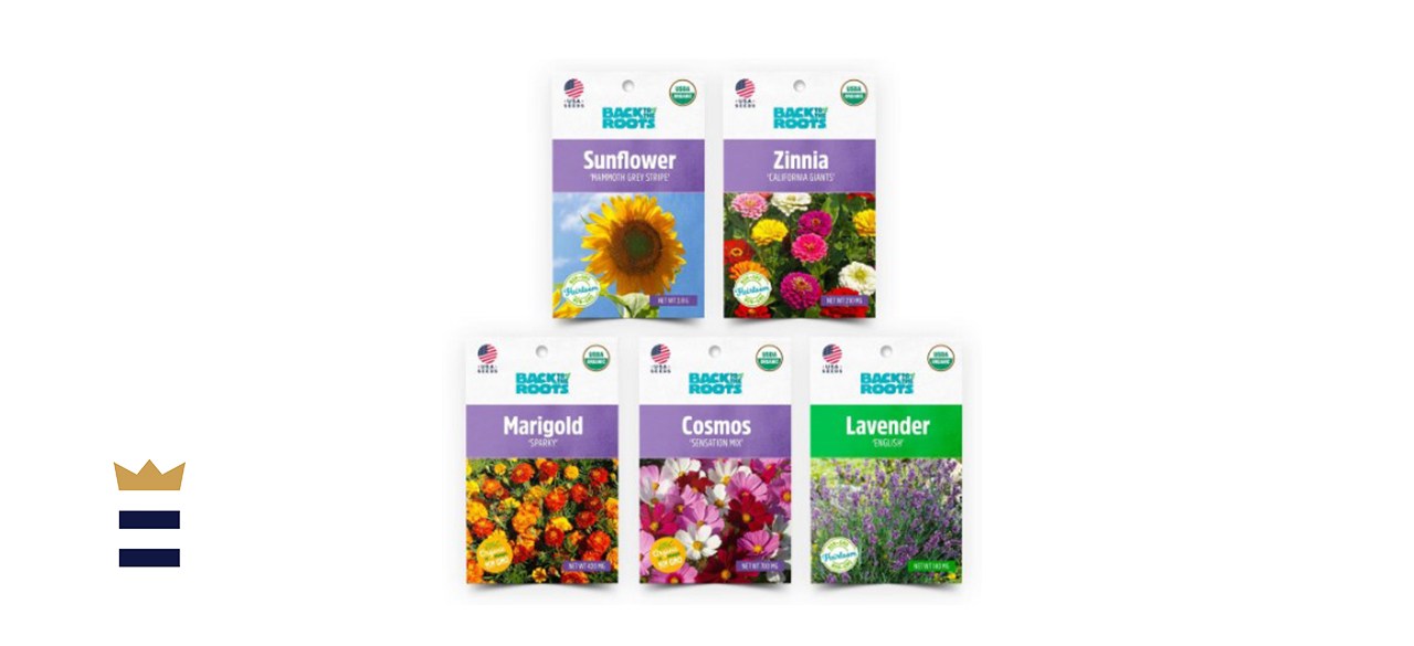 Back to the Roots Organic Flower Seed Variety Pack