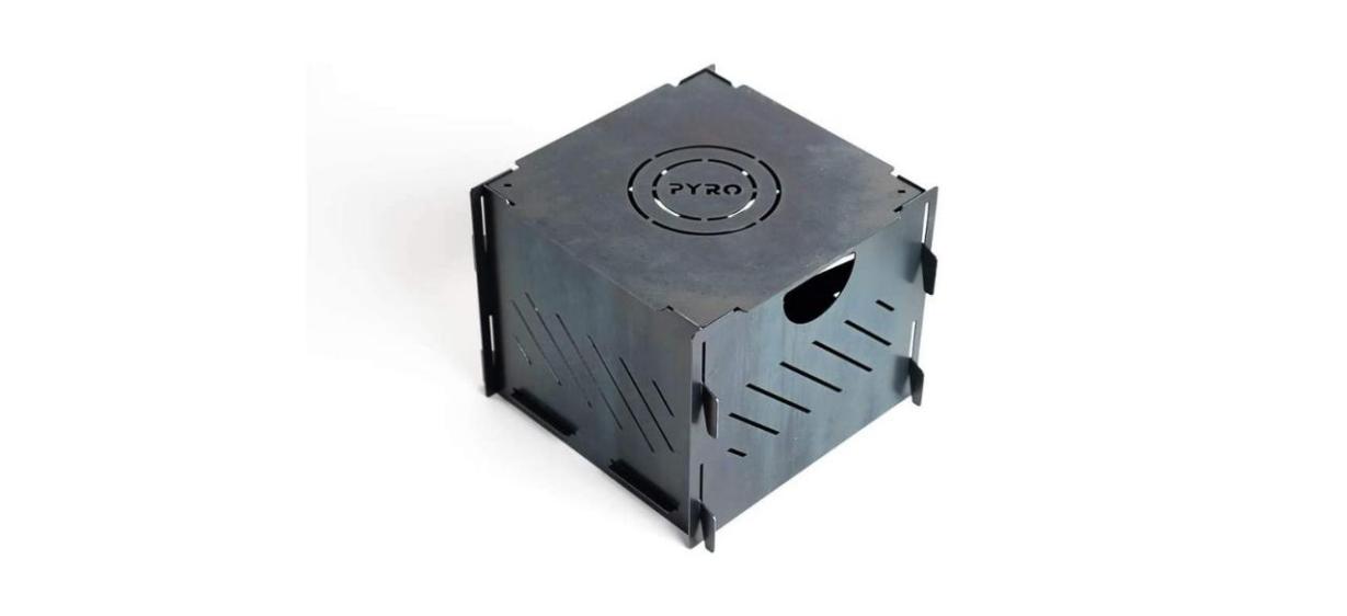 Bad Idea Pyro Cage Mini Portable Fire Pit and Campfire Stove