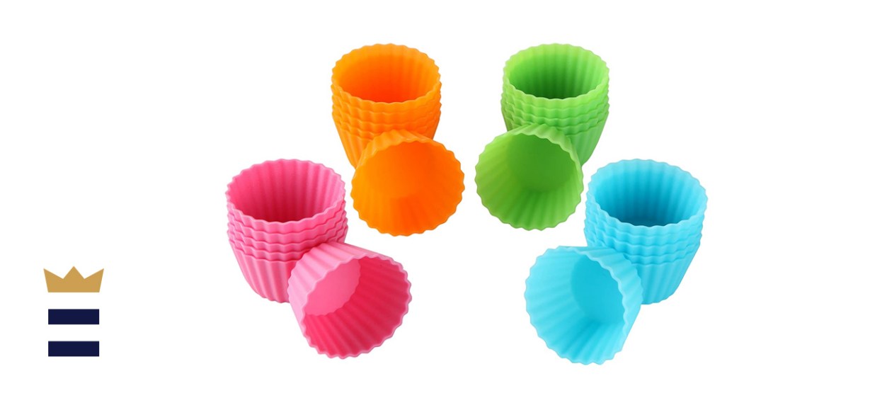 Bakerpan Silicone Mini Cupcake Liners