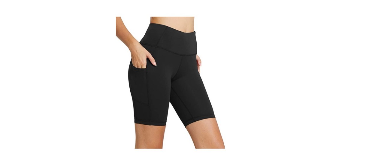 Heathyoga Biker Shorts Women High Waist Yoga Shorts for Women Workout Shorts  with Pockets Athletic Shorts Gym Shorts at  Women's Clothing store