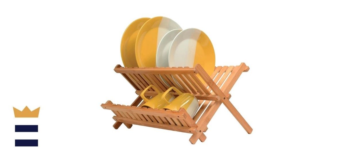 Bambusi Store Collapsible Dish Drying Rack