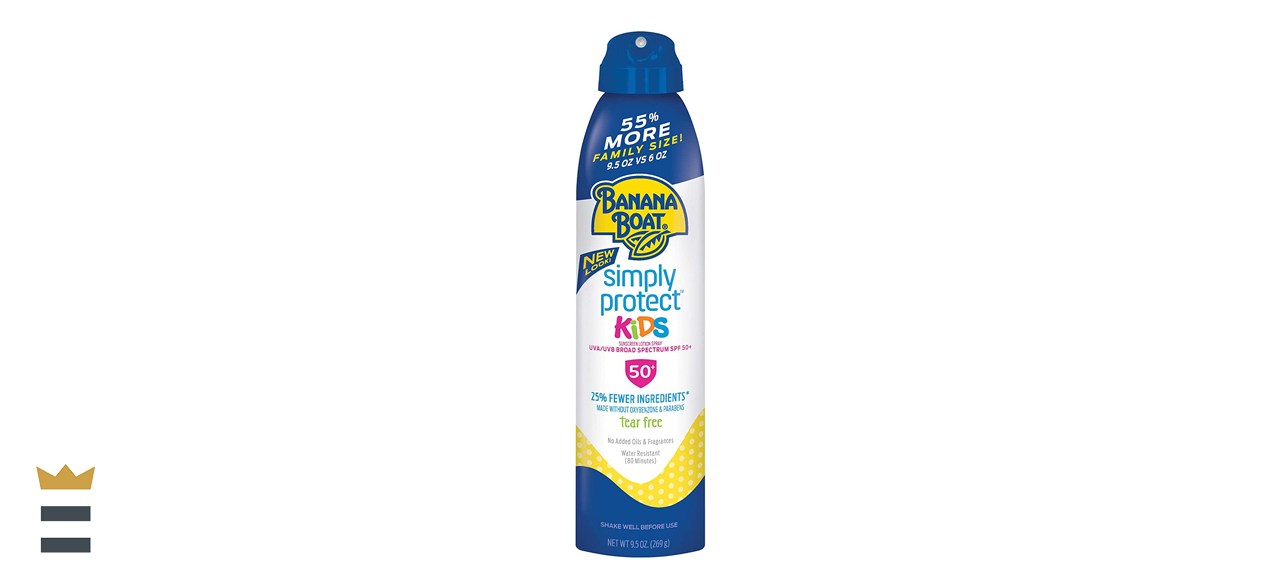 Banana Boat Simply Protect Kids SPF 50 Sunscreen Lotion Spray