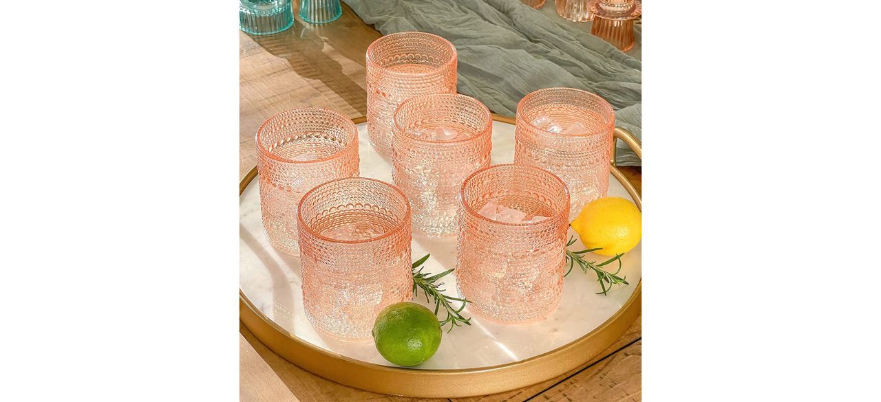 best Kate Aspen Hobnail Glasses