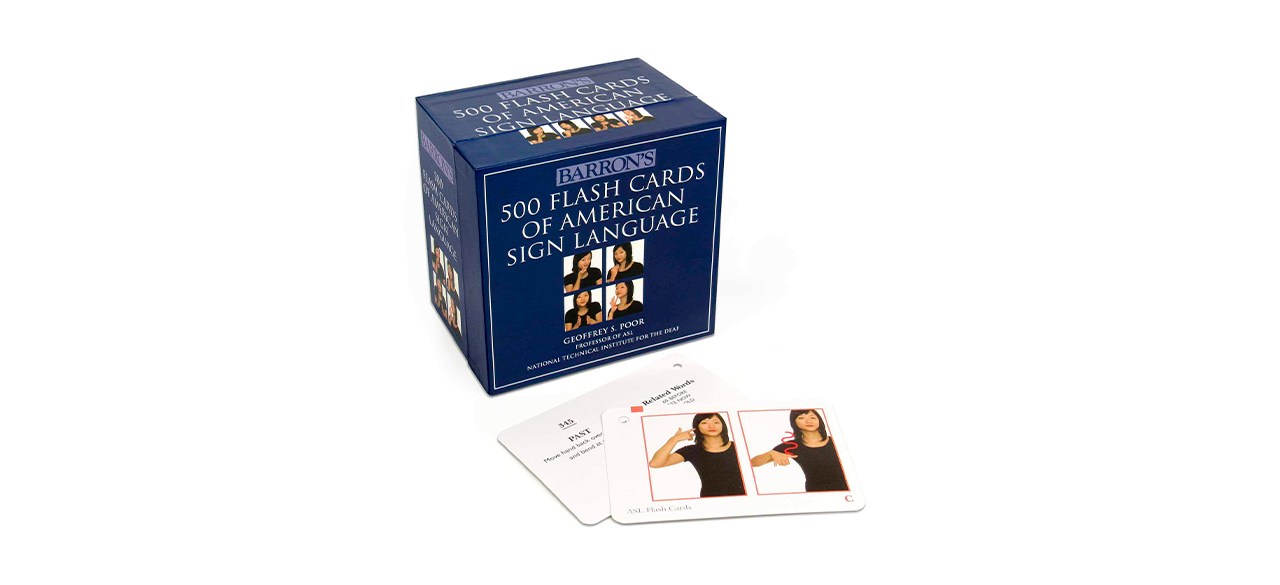 Barron’s 500 American Sign Language Flash Cards